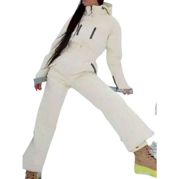 FREE PEOPLE ALL PREPPED SKI SUIT SUN SOFT NWT SIZE XL - Picture 1 of 15